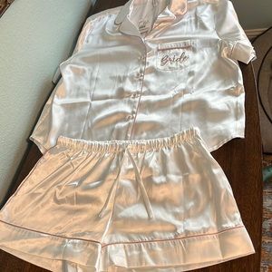 NWT Bride PJ Set